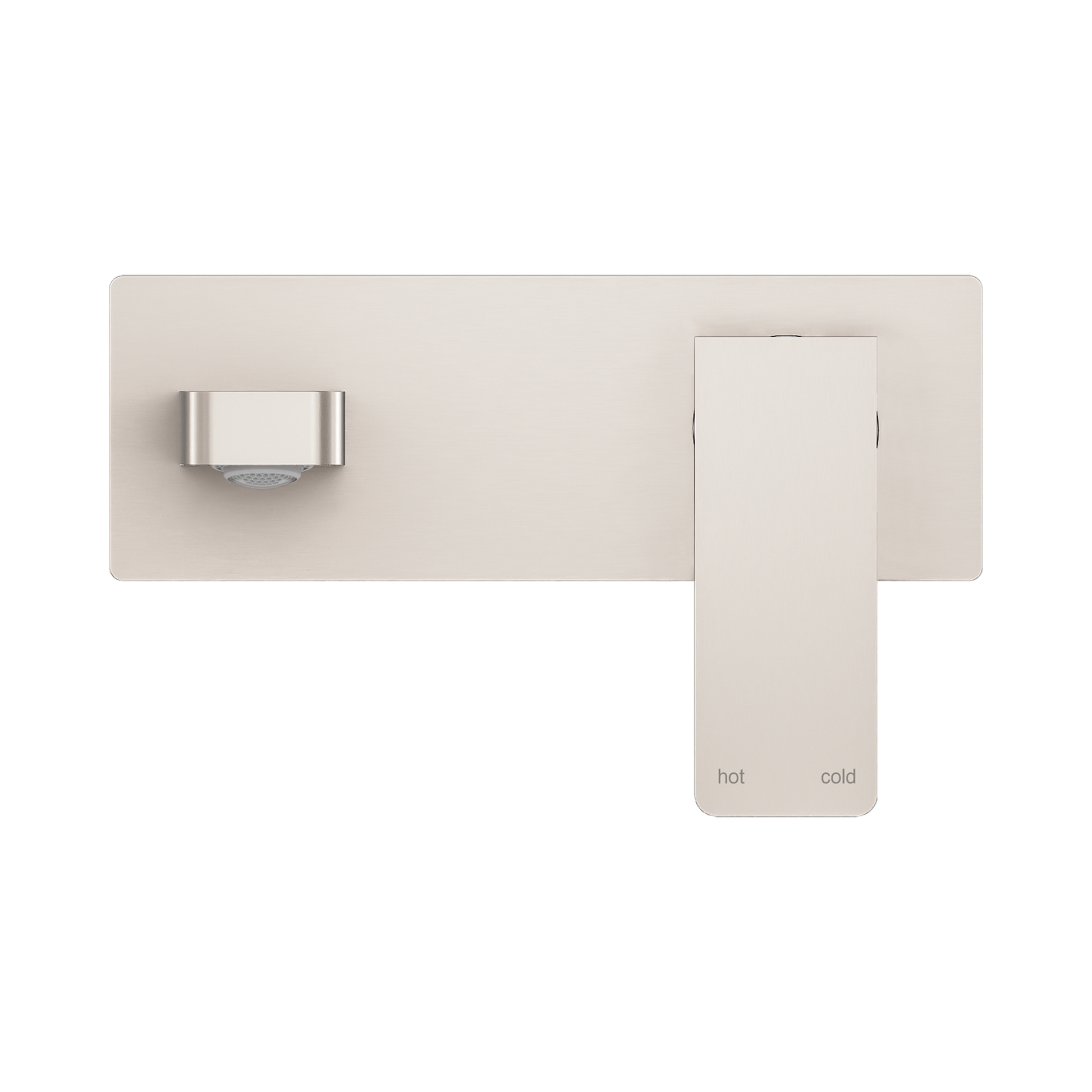 Nero Celia Wall Mixer Set, Brushed Nickel