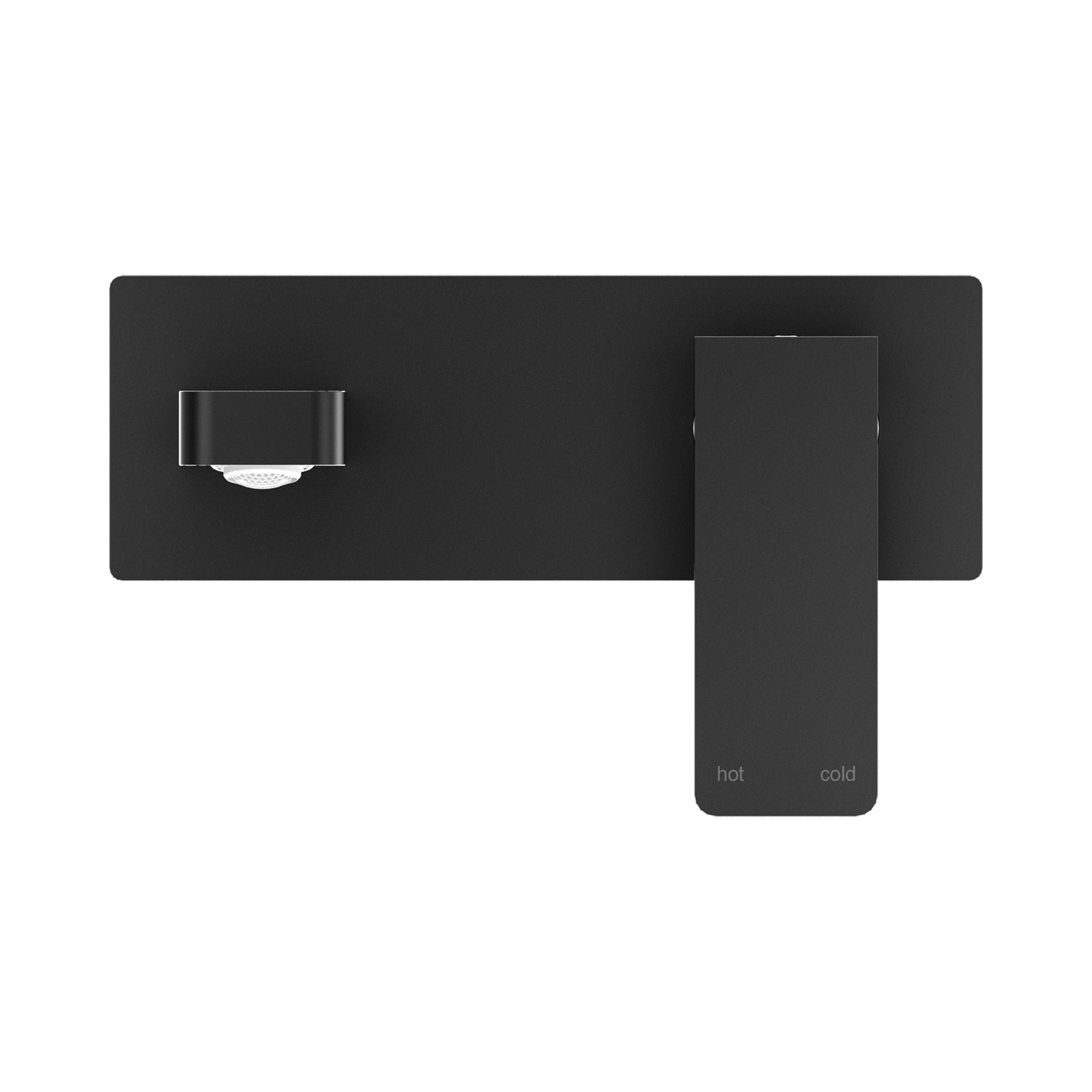 Nero Celia Wall Mixer Set, Matte Black