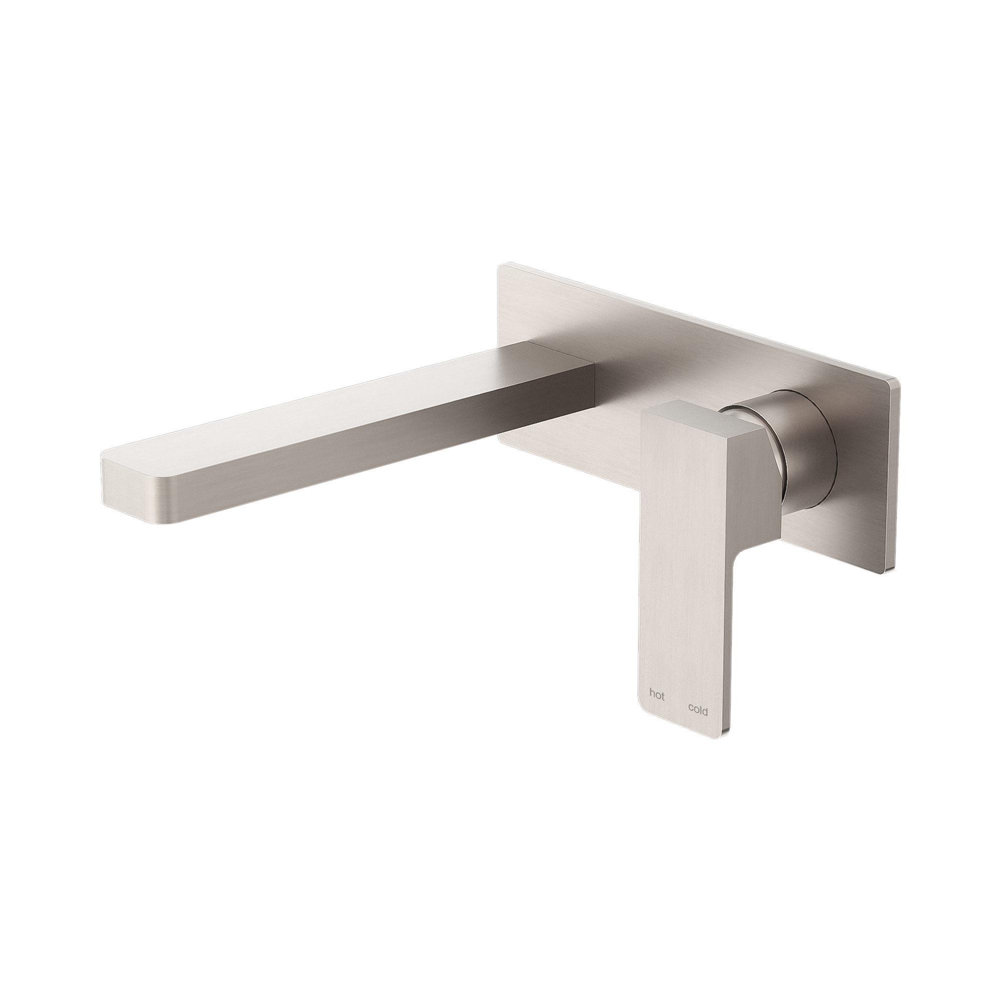 Nero Celia Wall Mixer Set, Brushed Nickel