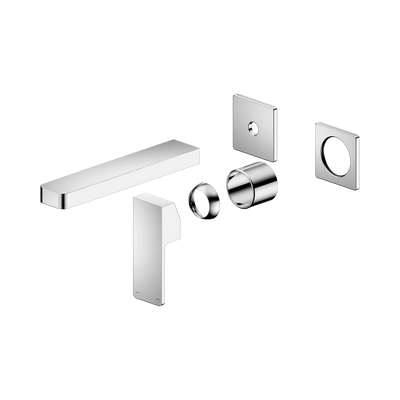 Nero Celia Wall Basin/Bath Mixer Separate Back Plate Trim Kits Only, Chrome