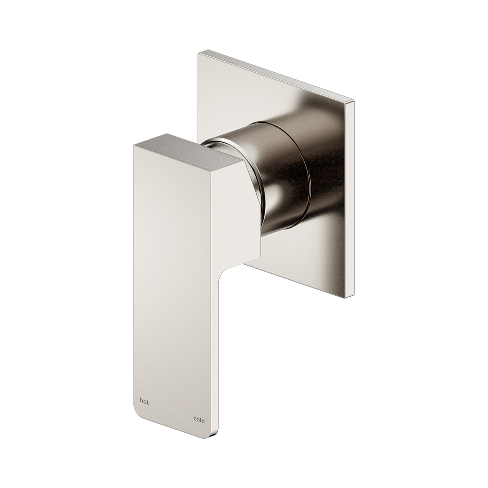 Nero Celia Wall/Shower Mixer, Brushed Nickel