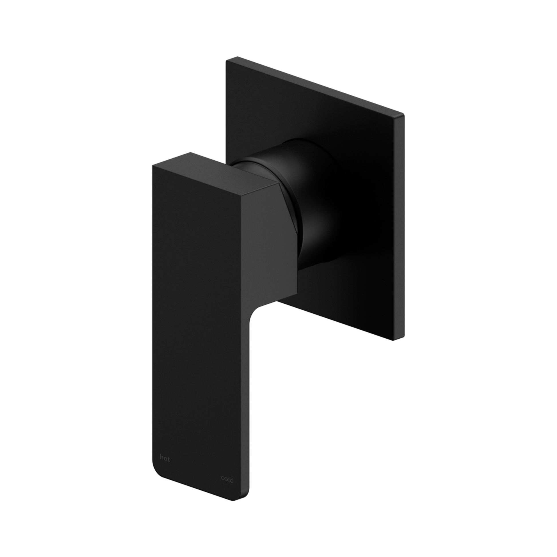 Nero Celia Wall/Shower Mixer, Matte Black