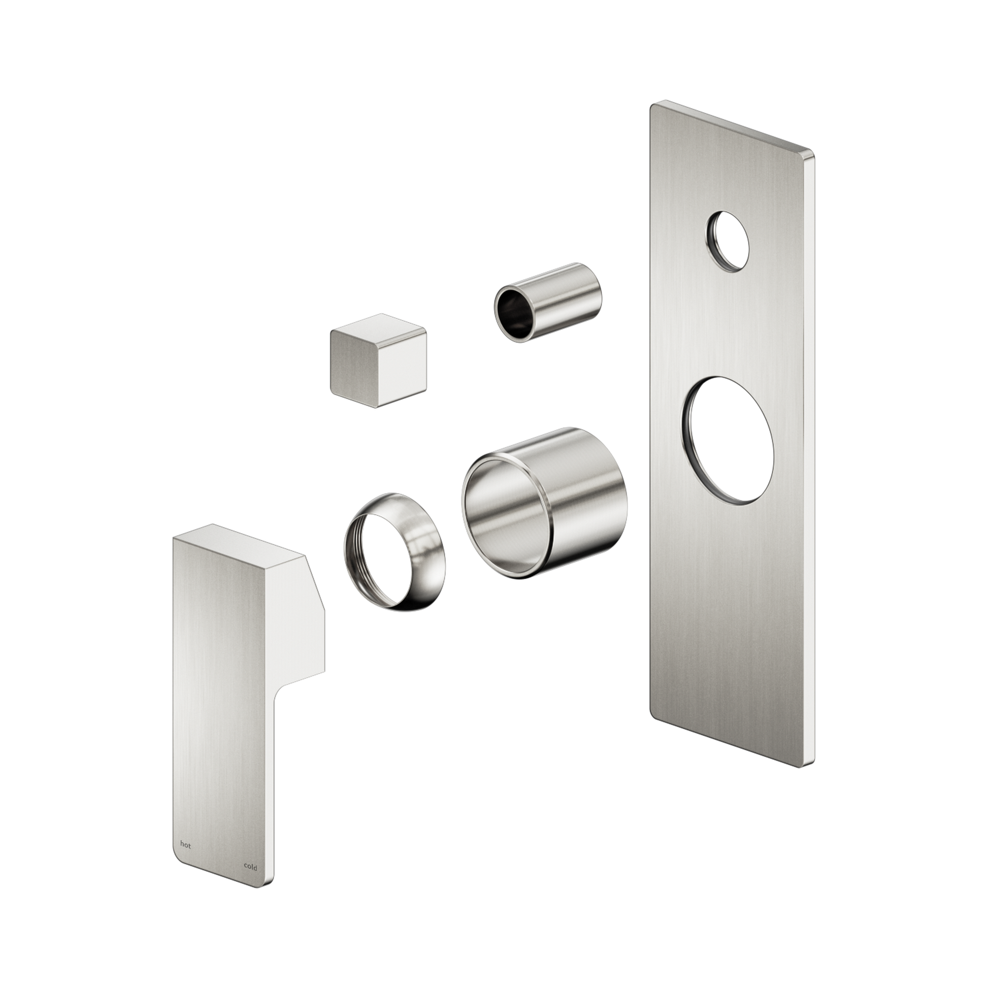 Nero Celia Diverter Mixer Trim Kits Only, Brushed Nickel