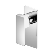 Nero Celia Wall/Shower Mixer Rectangular Backplate, Chrome