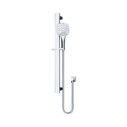 Nero Rain Square 3 Function Shower Rail, Chrome