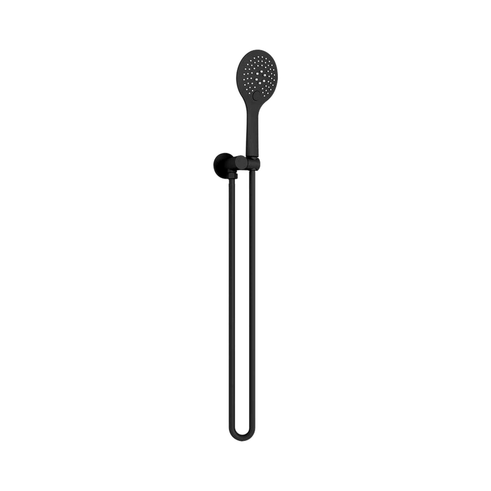 Nero Rain 3 Function Shower On Bracket, Matte Black