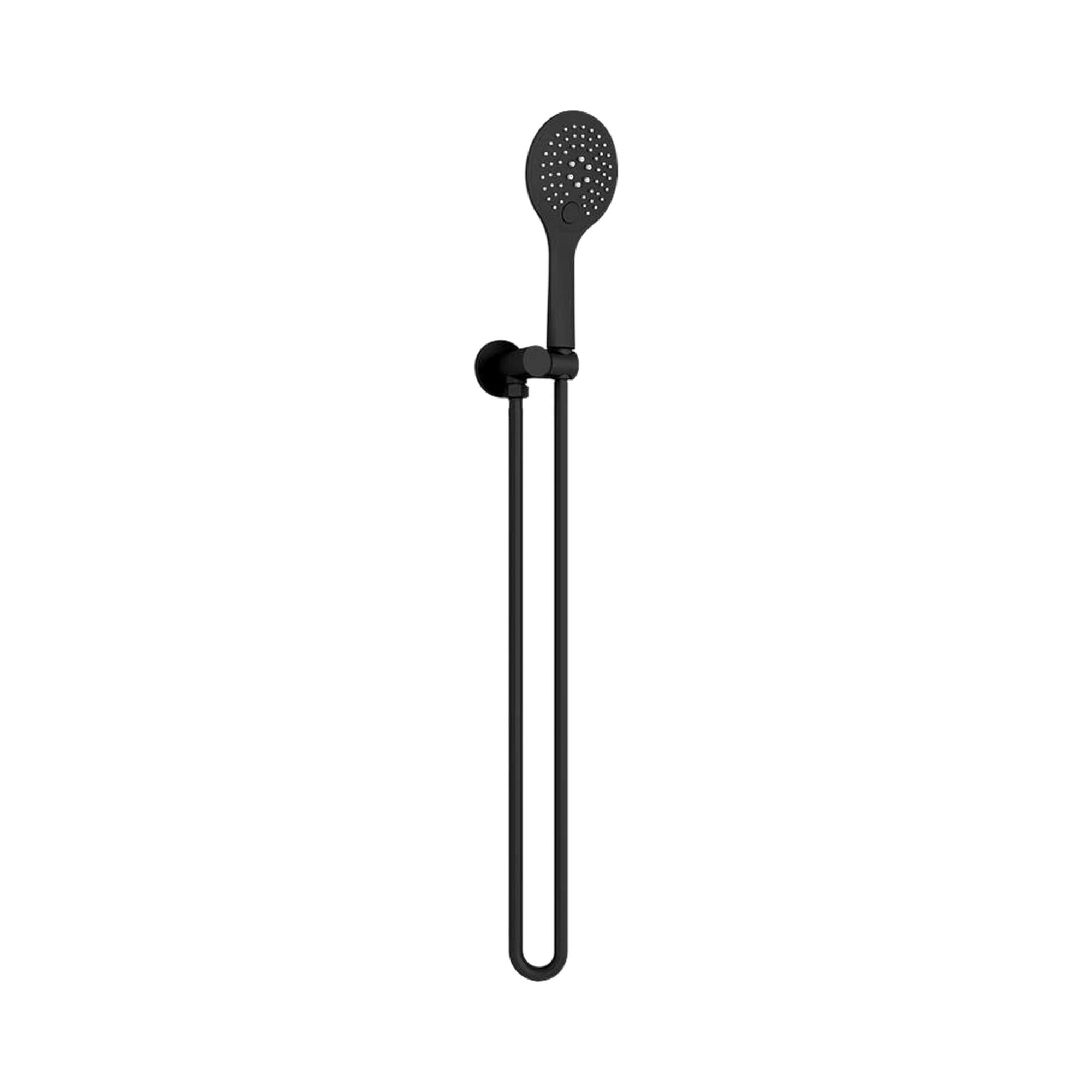 Nero Rain 3 Function Shower On Bracket, Matte Black