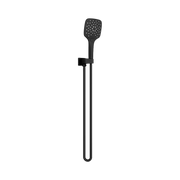 Nero Rain Square 3 Function Shower On Bracket, Matte Black