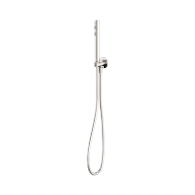 Nero Slim Shower On Bracket, Brushed Nickel
