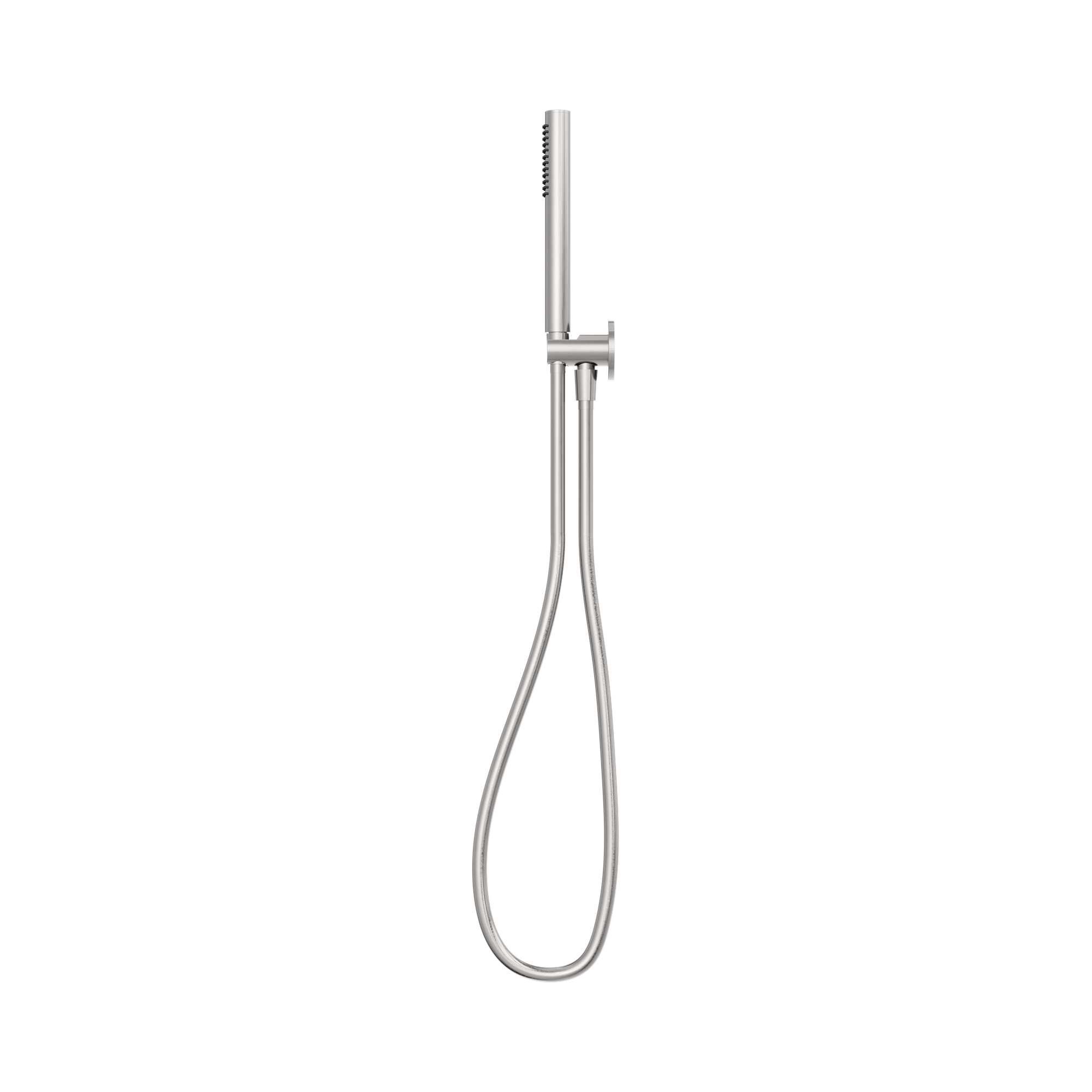 Nero Slim Shower On Bracket, Brushed Nickel