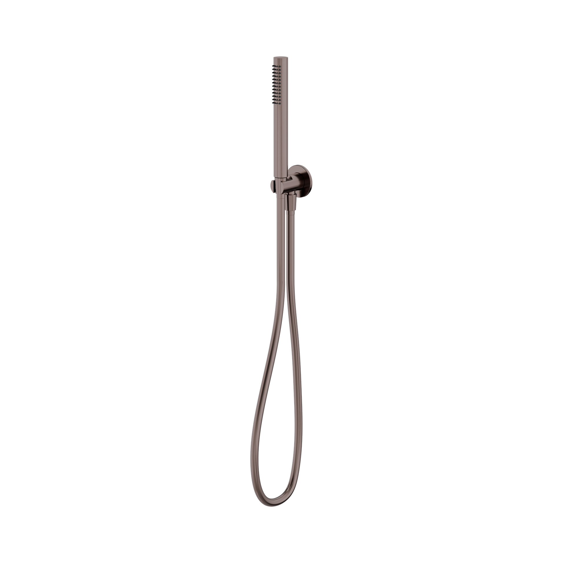 Nero Slim Shower On Bracket, Brushed Bronze