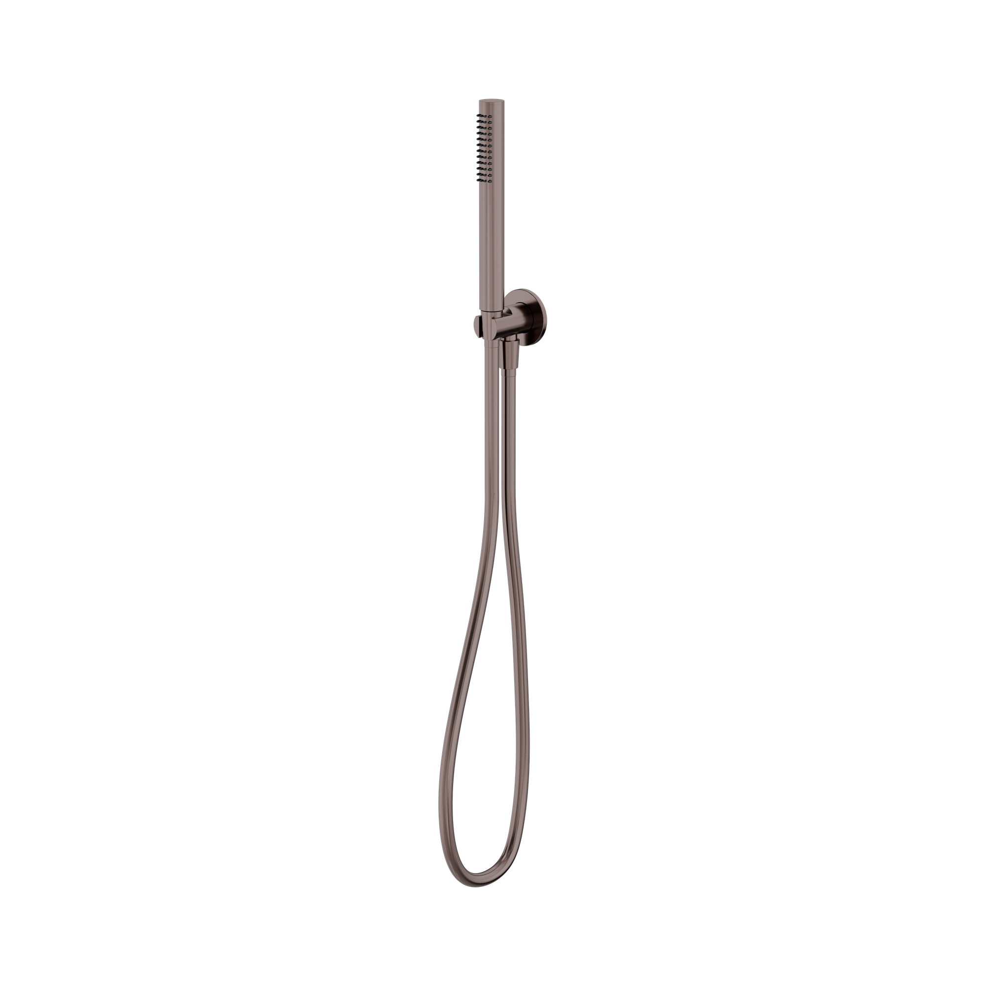 Nero Slim Shower On Bracket, Brushed Bronze