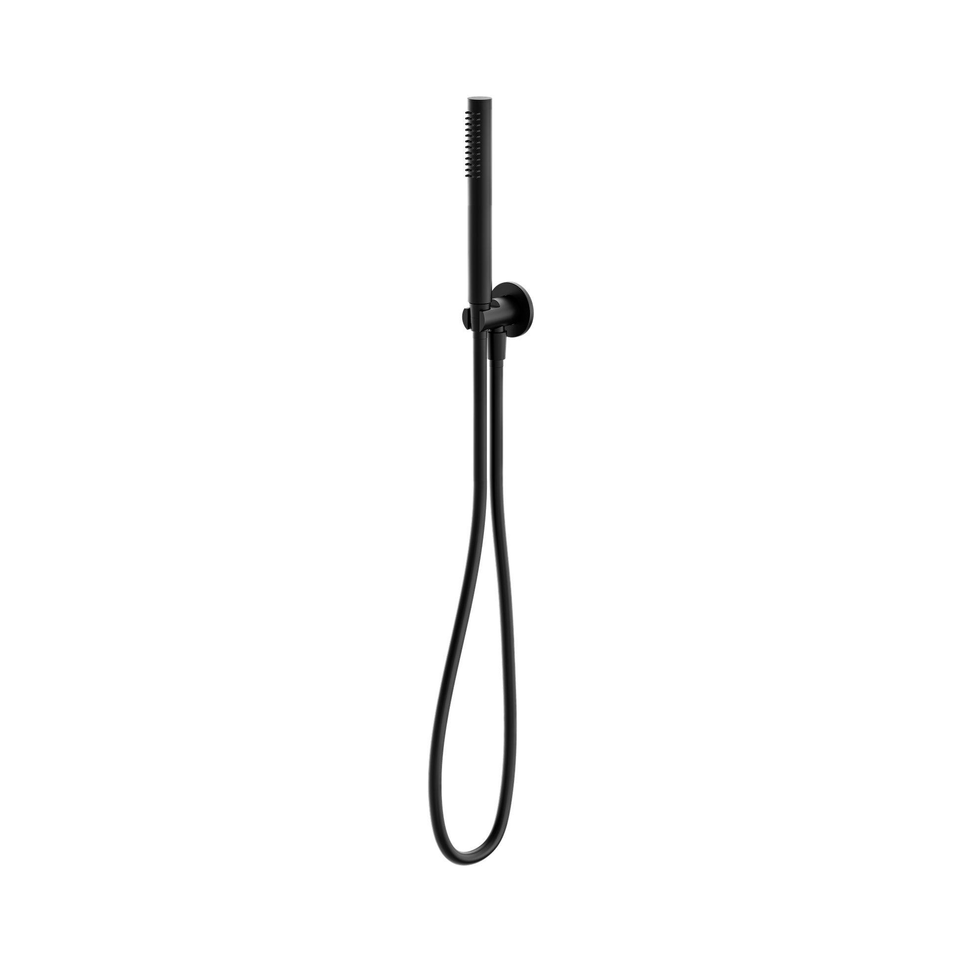 Nero Slim Shower On Bracket, Matte Black