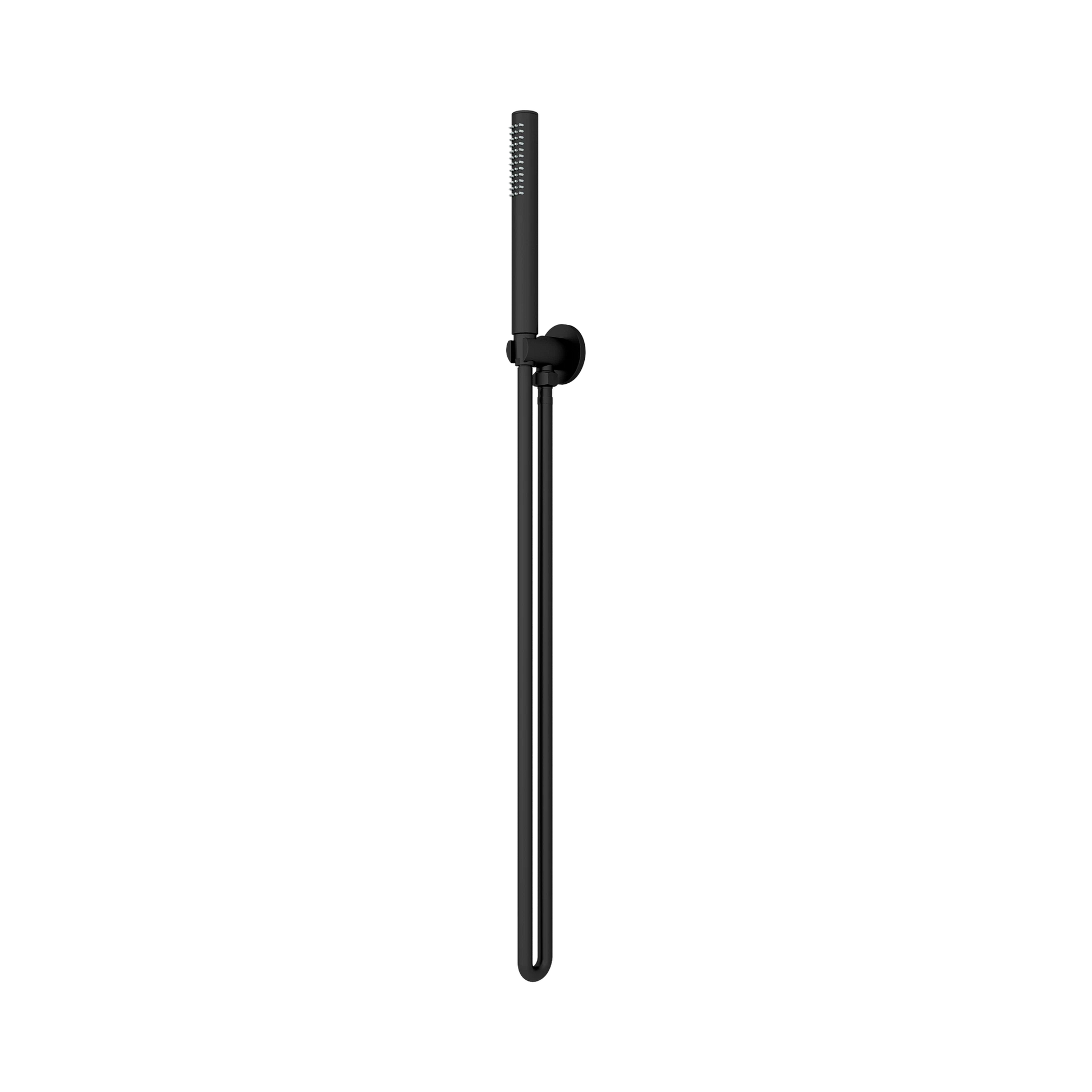 Nero Slim Shower On Bracket, Matte Black