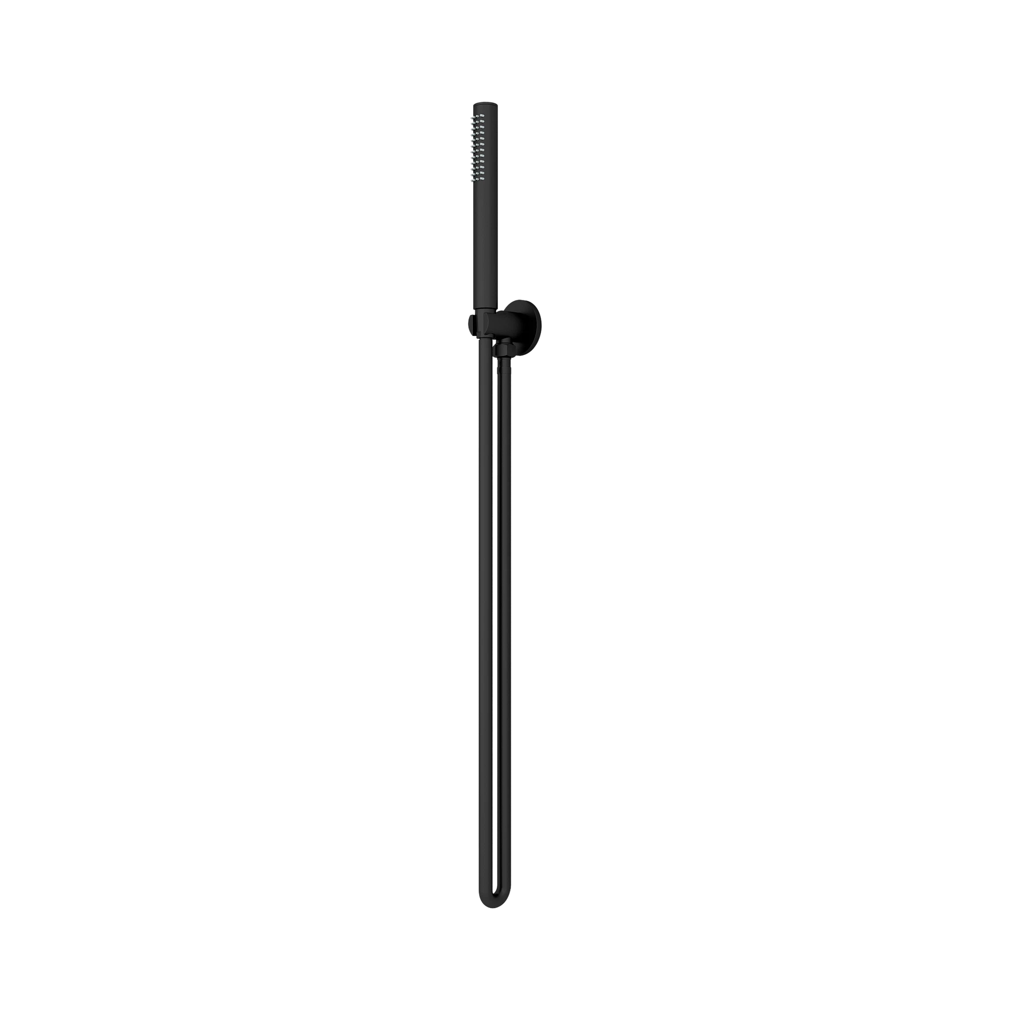 Nero Slim Shower On Bracket, Matte Black