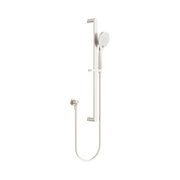Nero Ecco Shower Rail With Air Shower, Brushed Nickel