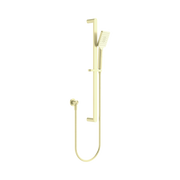 Nero Bianca Shower Rail, Brushed Gold