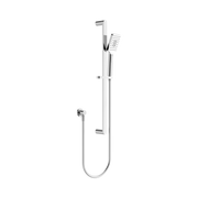 Nero Bianca Shower Rail, Chrome