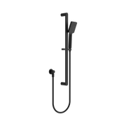 Nero Bianca Shower Rail, Matte Black