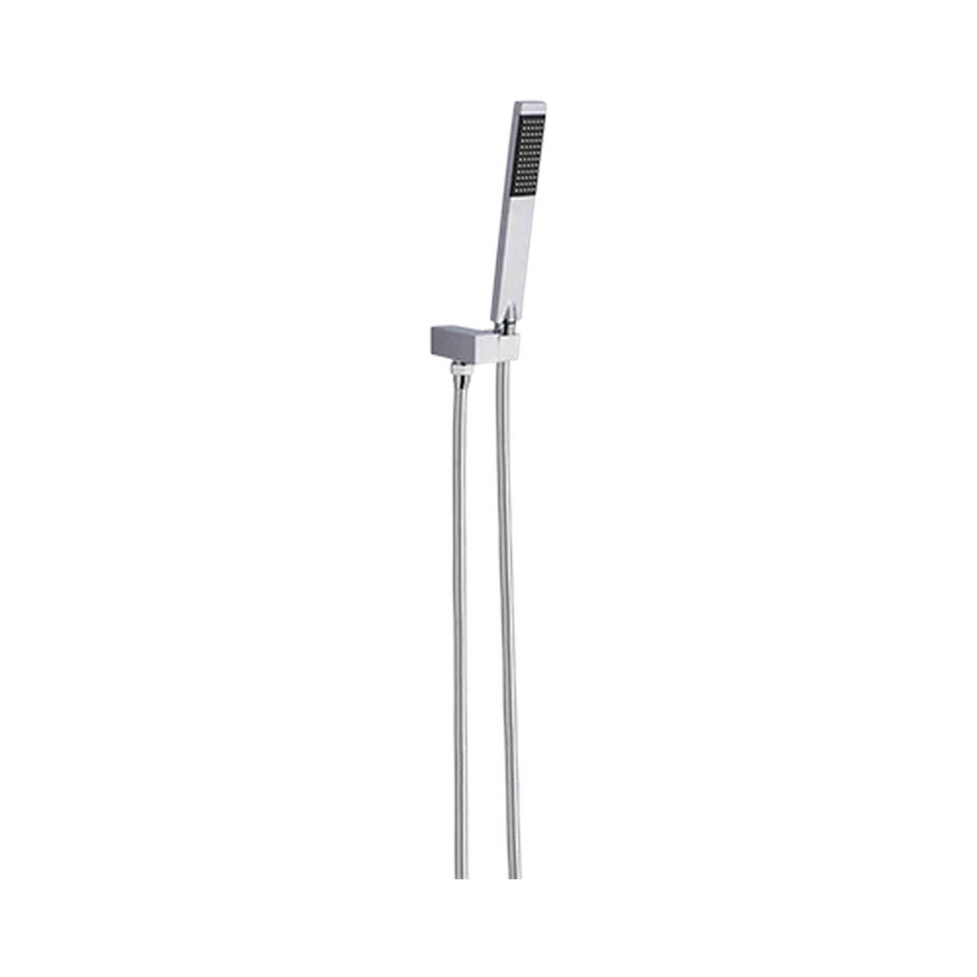 Nero Square Shower On Bracket, Chrome
