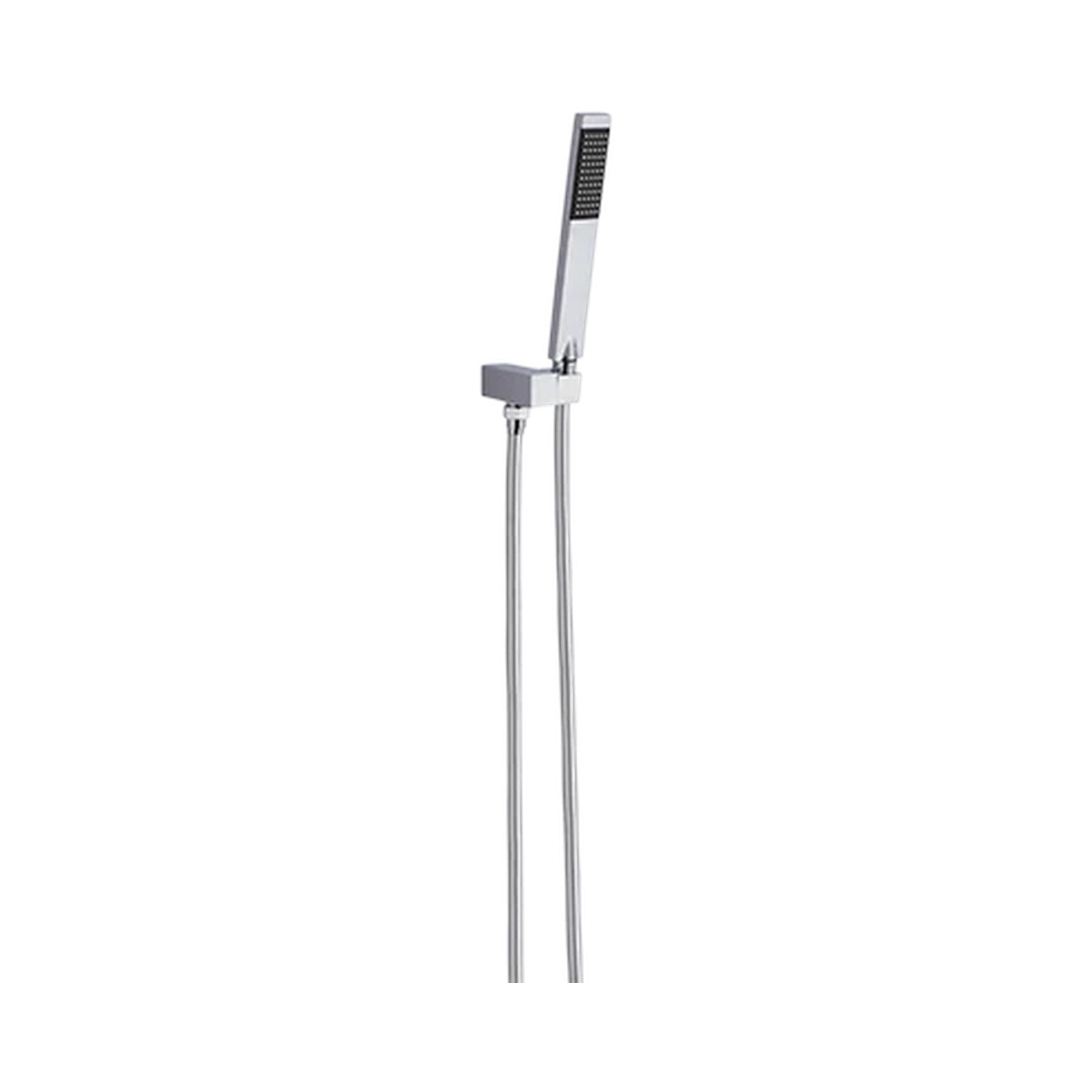 Nero Square Shower On Bracket, Chrome