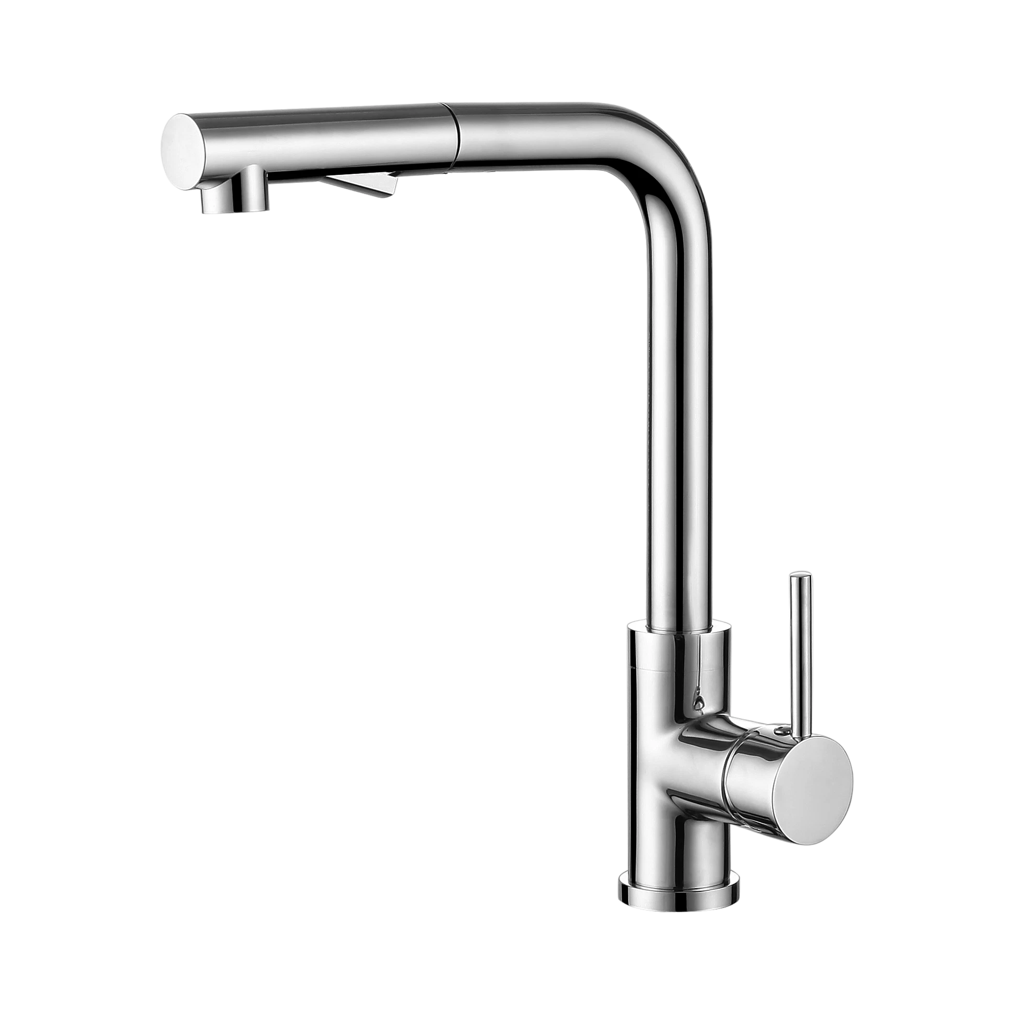 Nero Pull Out Sink Mixer With Vegie Spray Function, Chrome