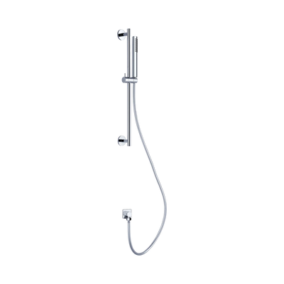 Nero Dolce Shower Rail With Slim Hand Shower, Chrome