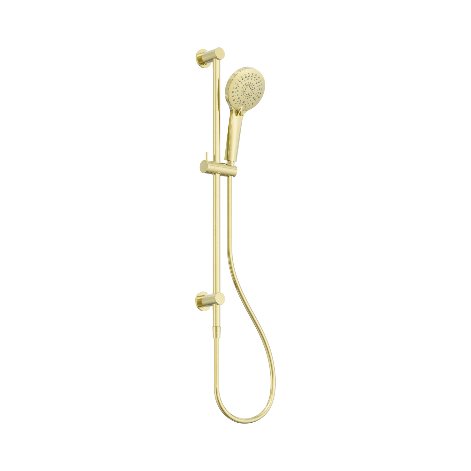Nero 3-Function Shower Rail, Brushed Gold