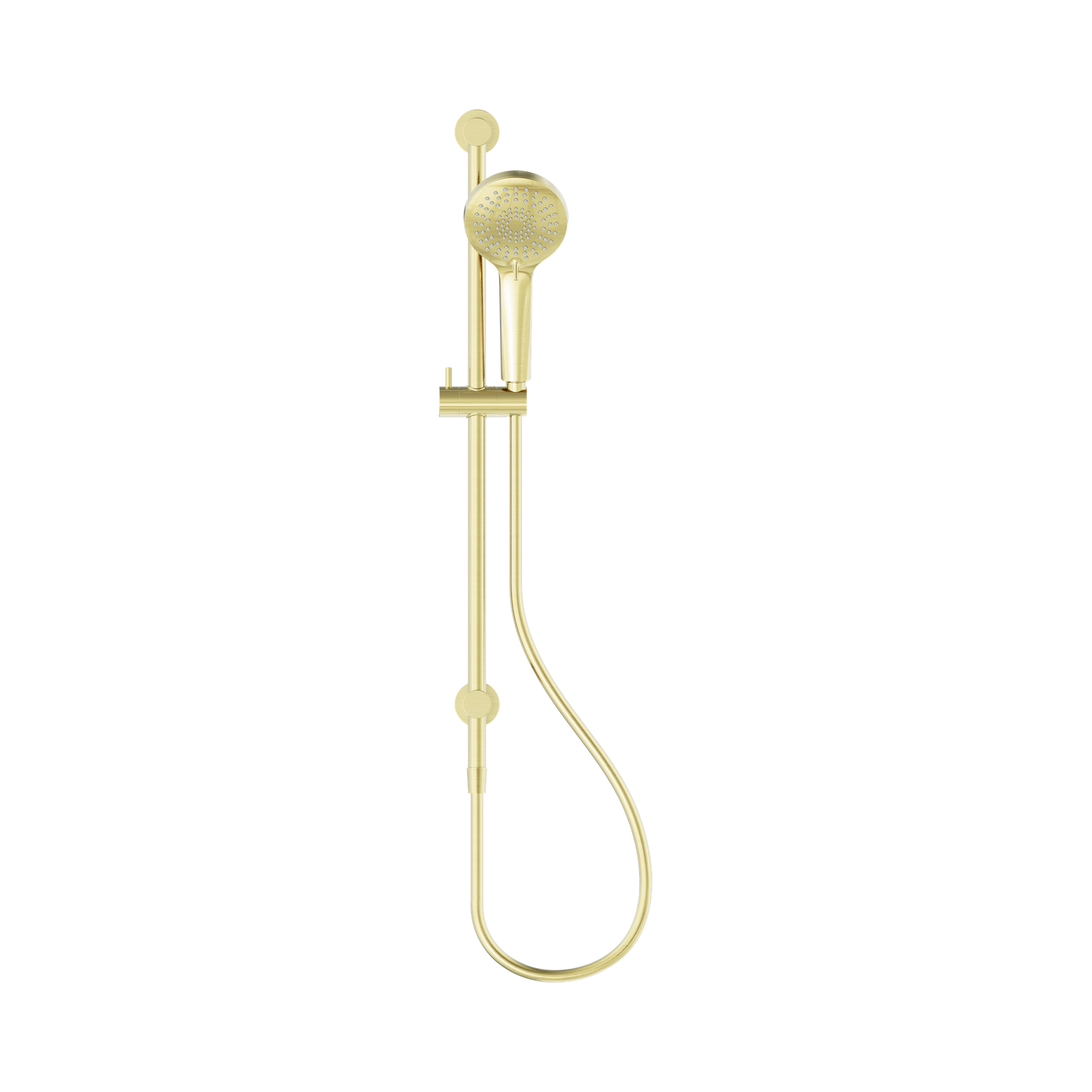 Nero 3-Function Shower Rail, Brushed Gold