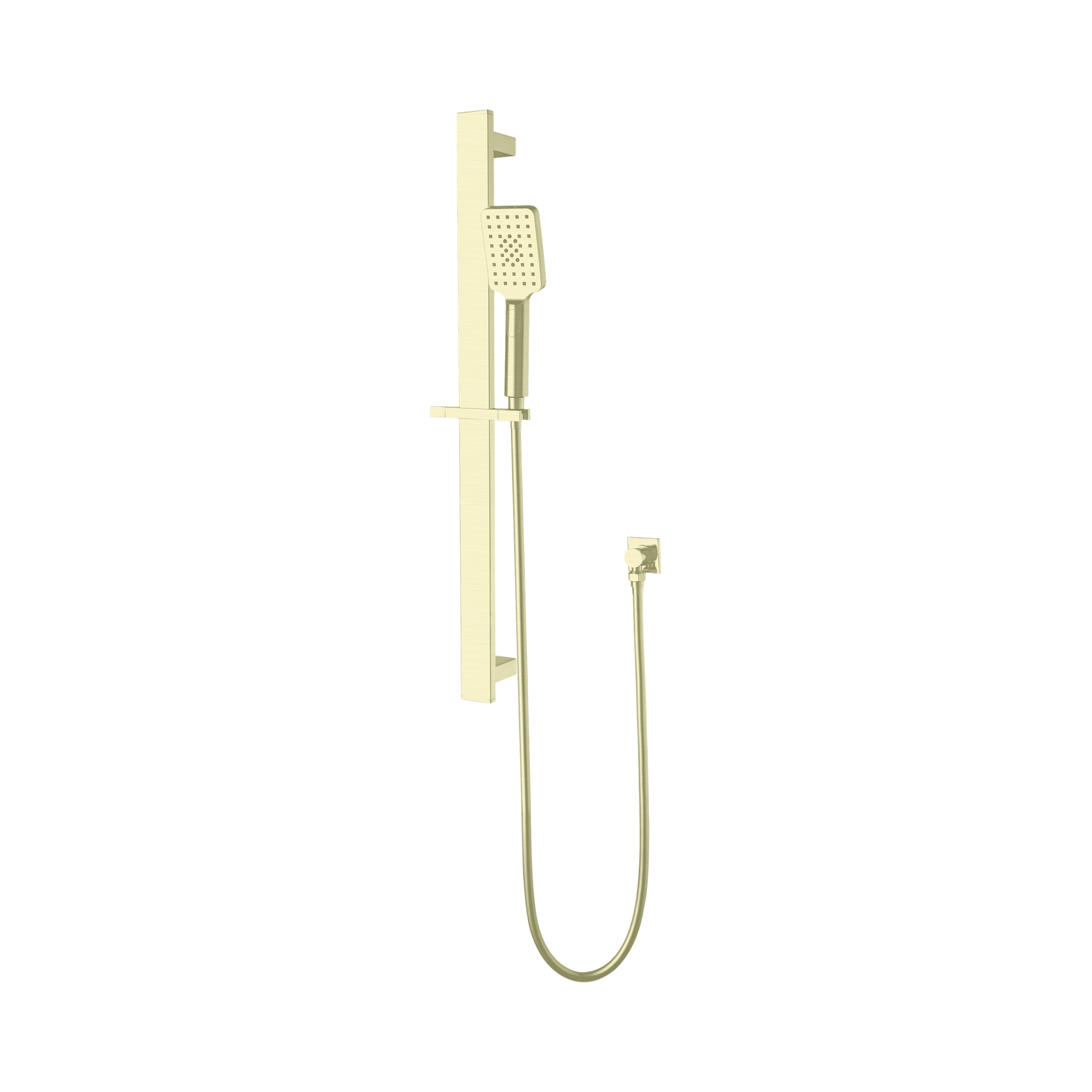 Nero Celia New Shower Rail, Brushed Gold