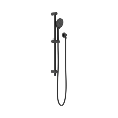 Nero Round Metal Project Shower Rail 4 Star Rating, Matte Black
