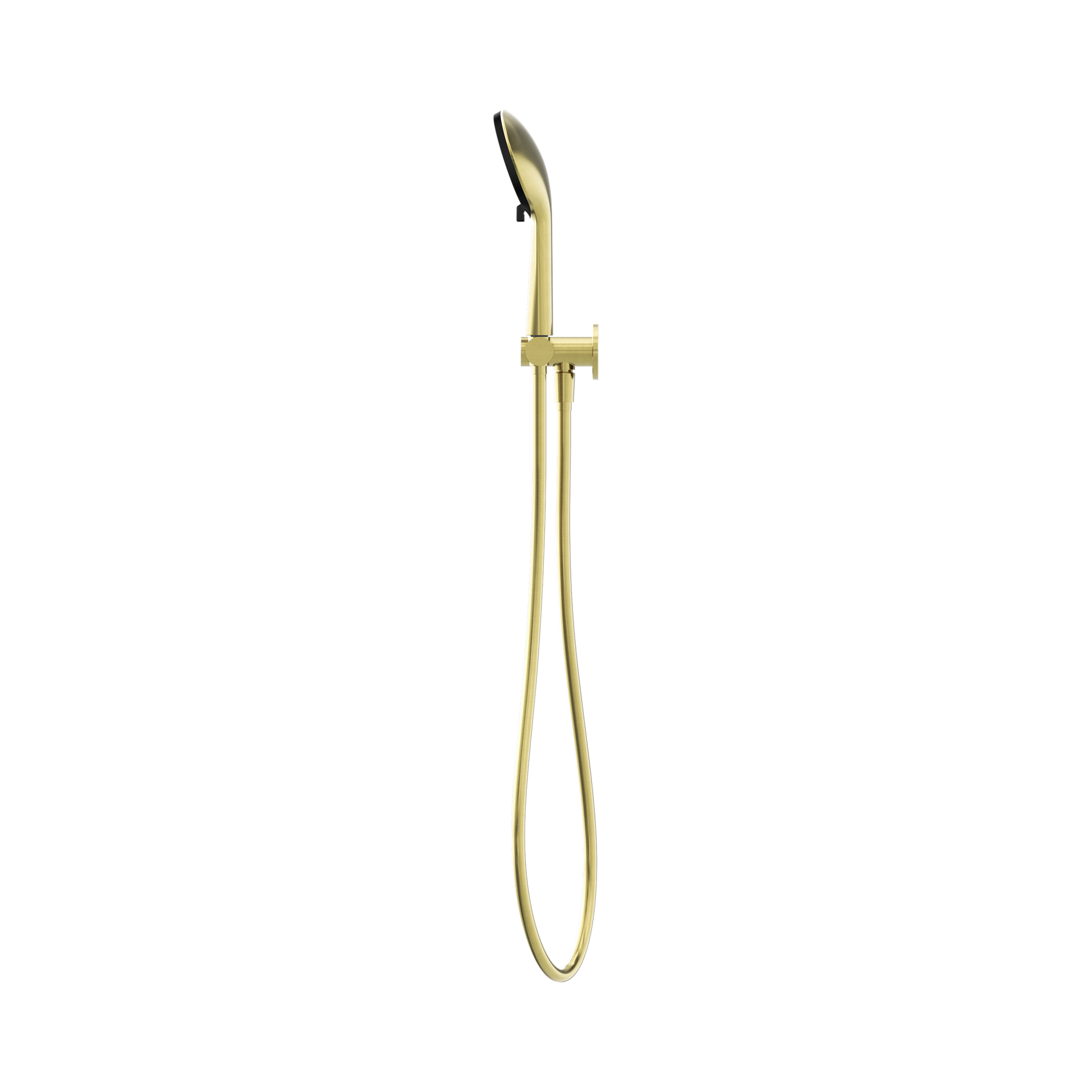 Nero Project Round Shower On Bracket 4 Star Rating, Brushed Gold