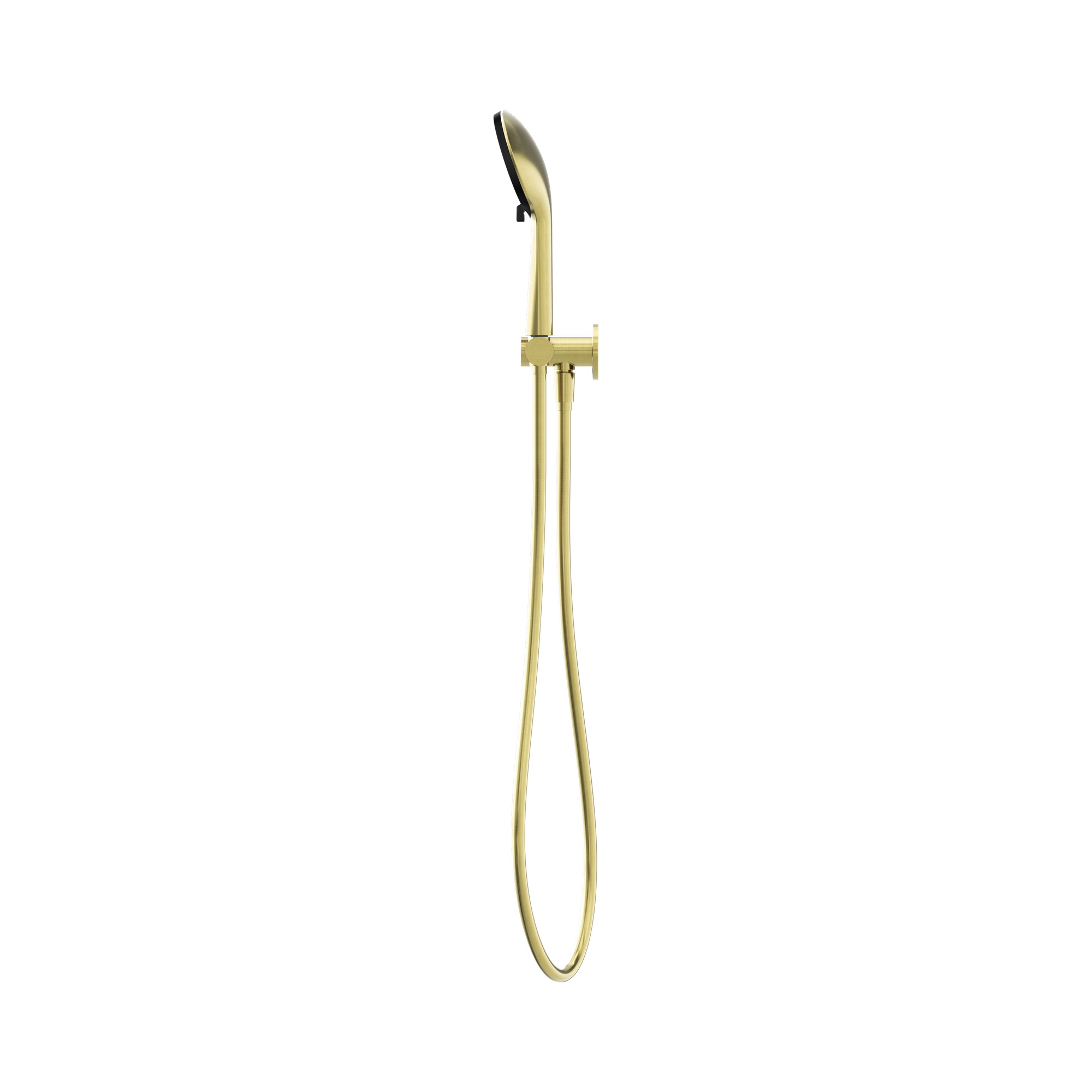 Nero Project Round Shower On Bracket 4 Star Rating, Brushed Gold