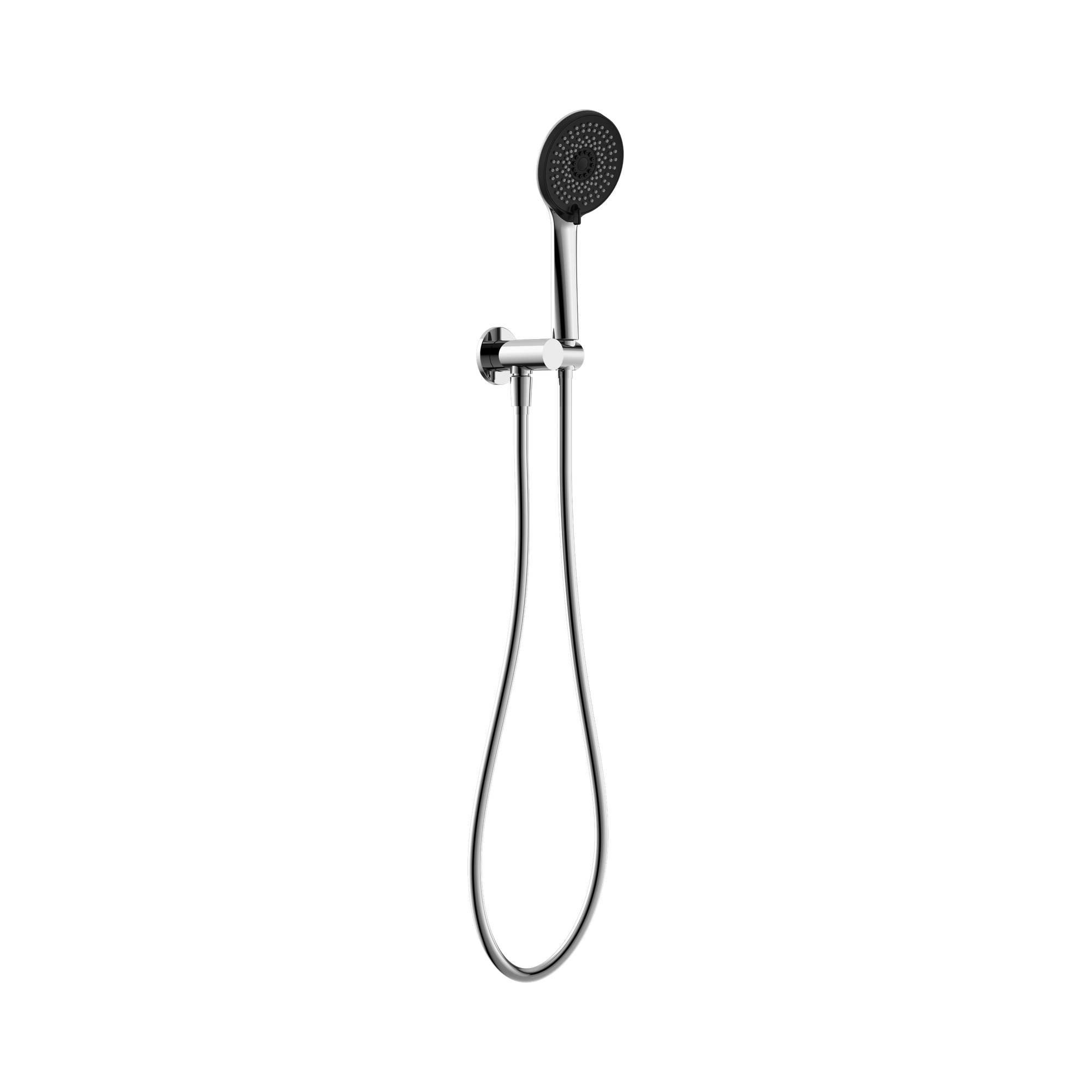 Nero Project Round Shower On Bracket 4 Star Rating, Chrome