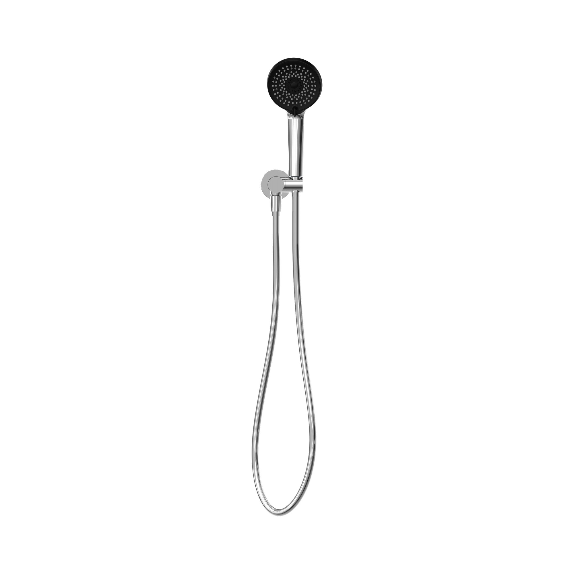 Nero Project Round Shower On Bracket 4 Star Rating, Chrome
