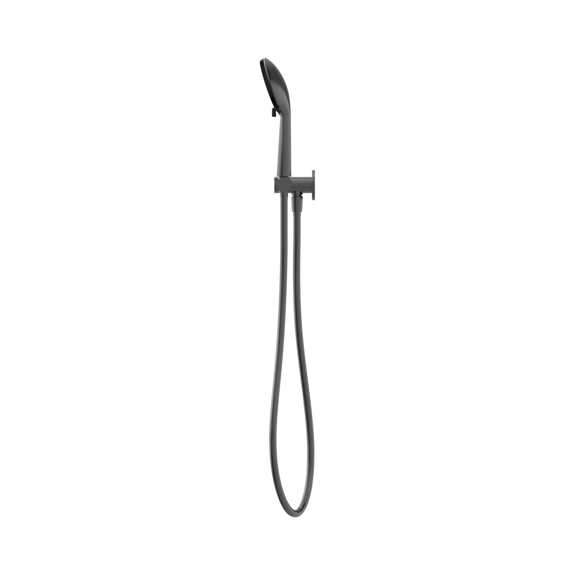 Nero Project Round Shower On Bracket 4 Star Rating, Gun Metal