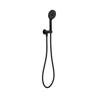 Nero Project Round Shower On Bracket 4 Star Rating, Matte Black