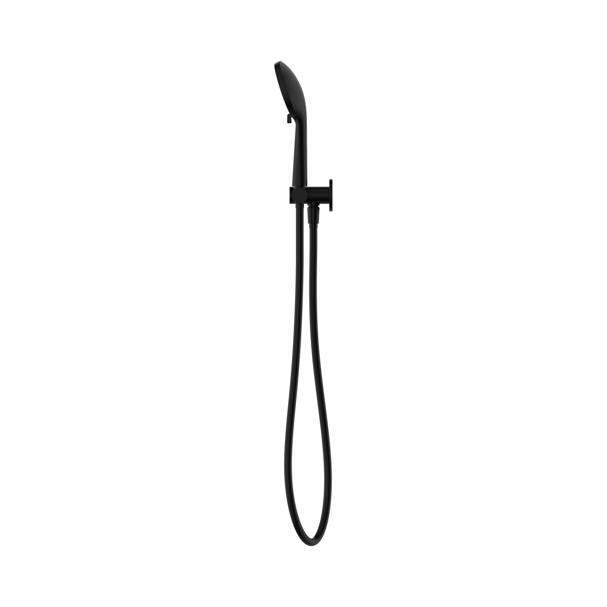 Nero Project Round Shower On Bracket 4 Star Rating, Matte Black
