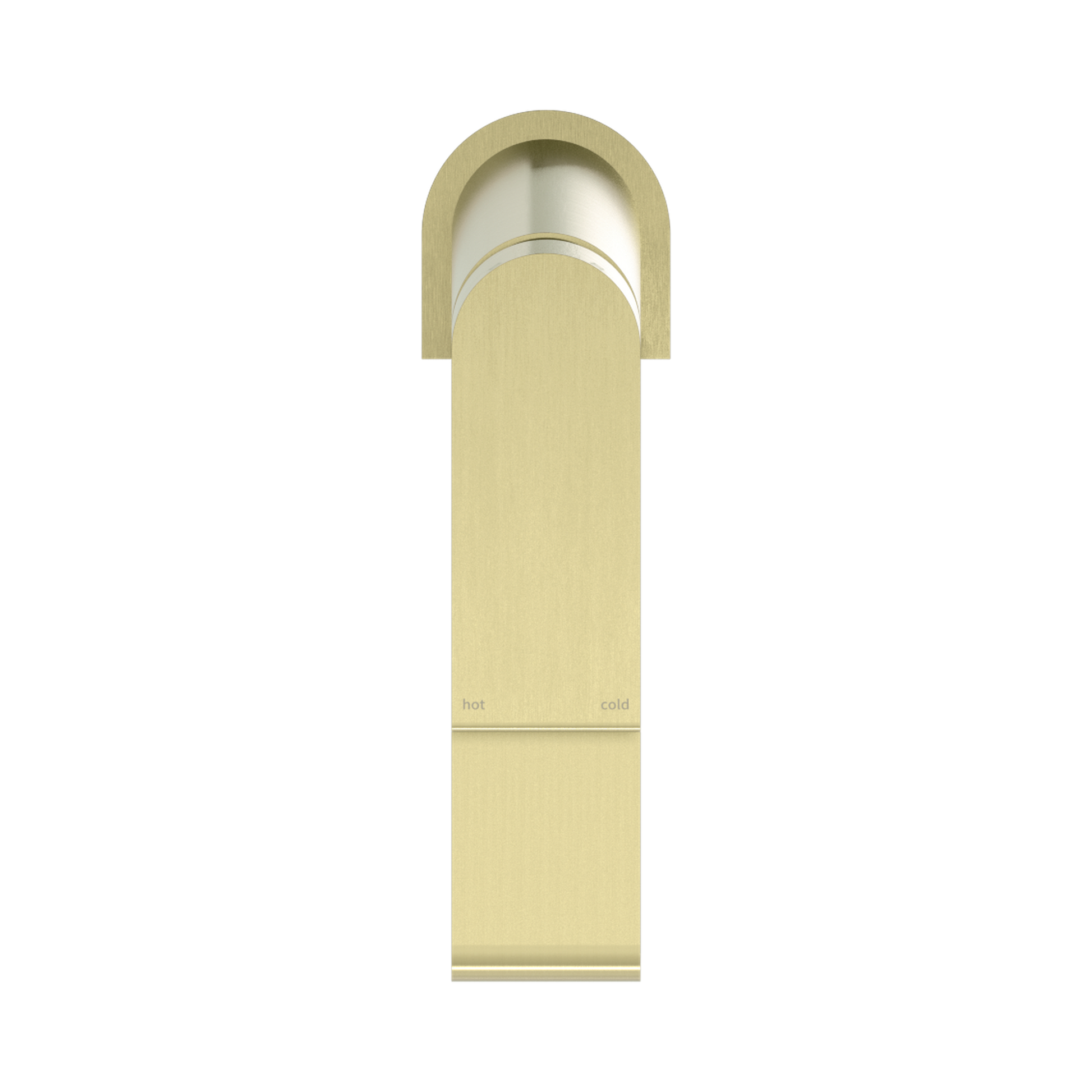 Nero Bianca Basin Mixer, Brushed Gold