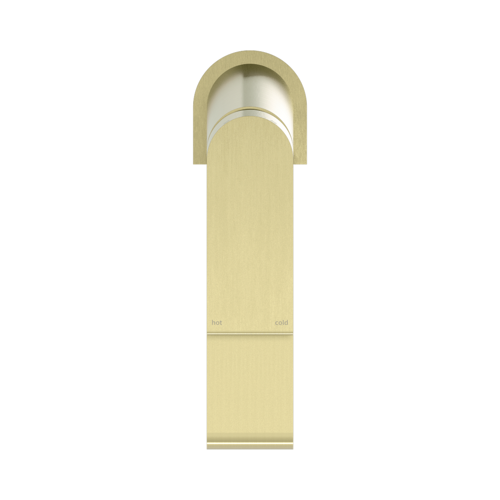 Nero Bianca Basin Mixer, Brushed Gold