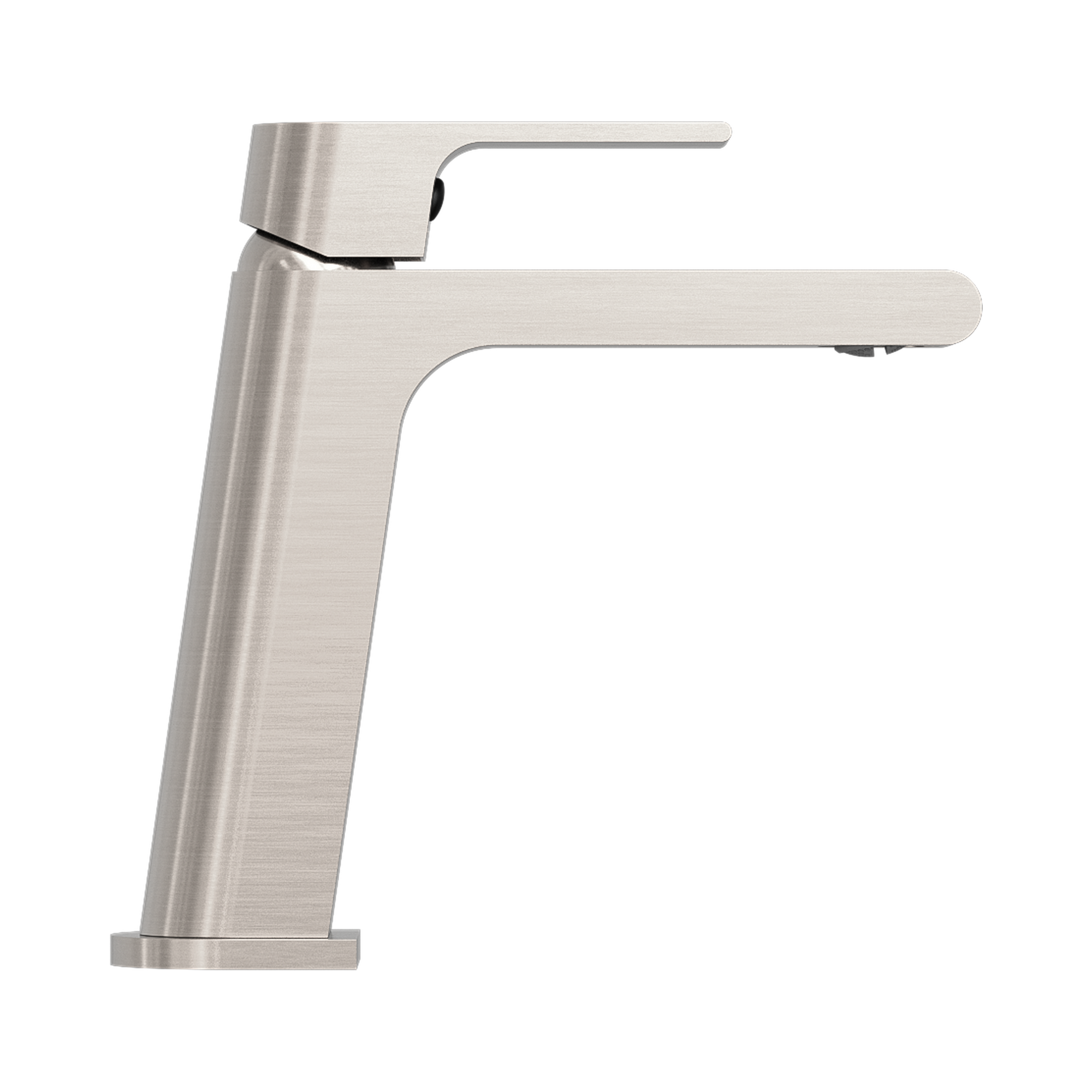 Nero Bianca Basin Mixer, Brushed Nickel