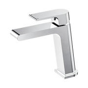 Nero Bianca Basin Mixer, Chrome