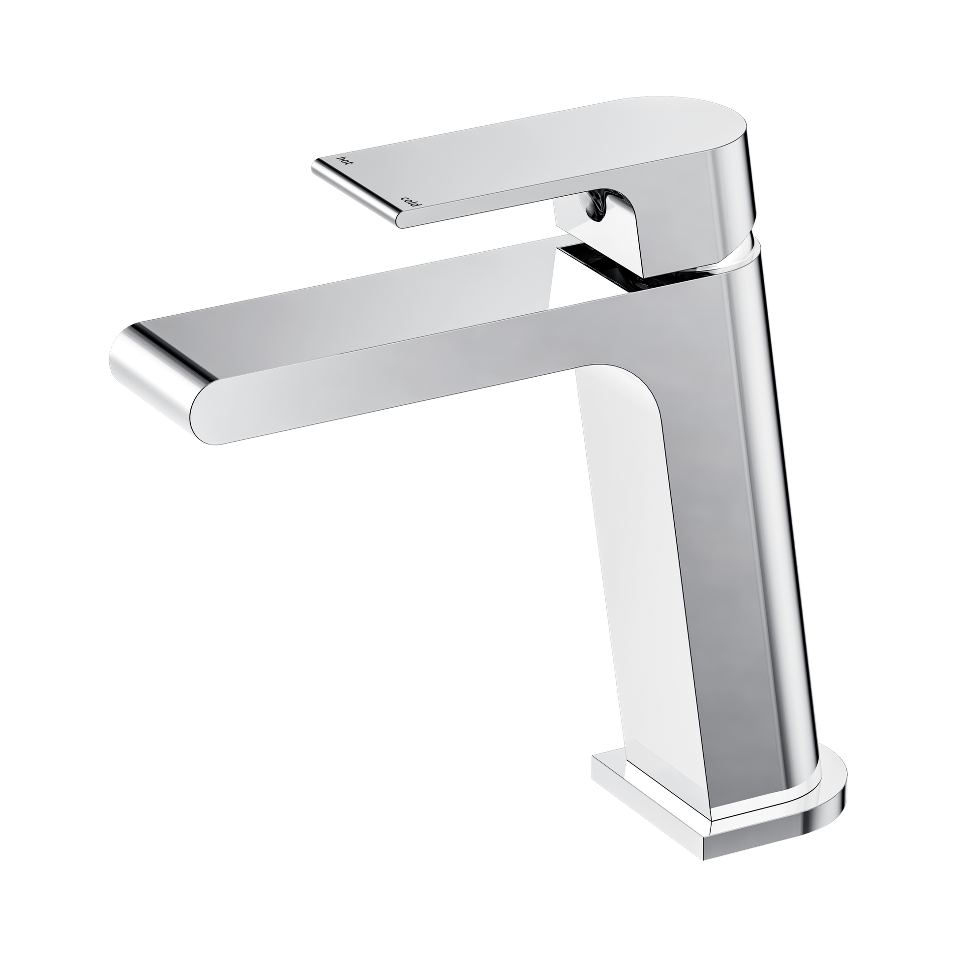 Nero Bianca Basin Mixer, Chrome