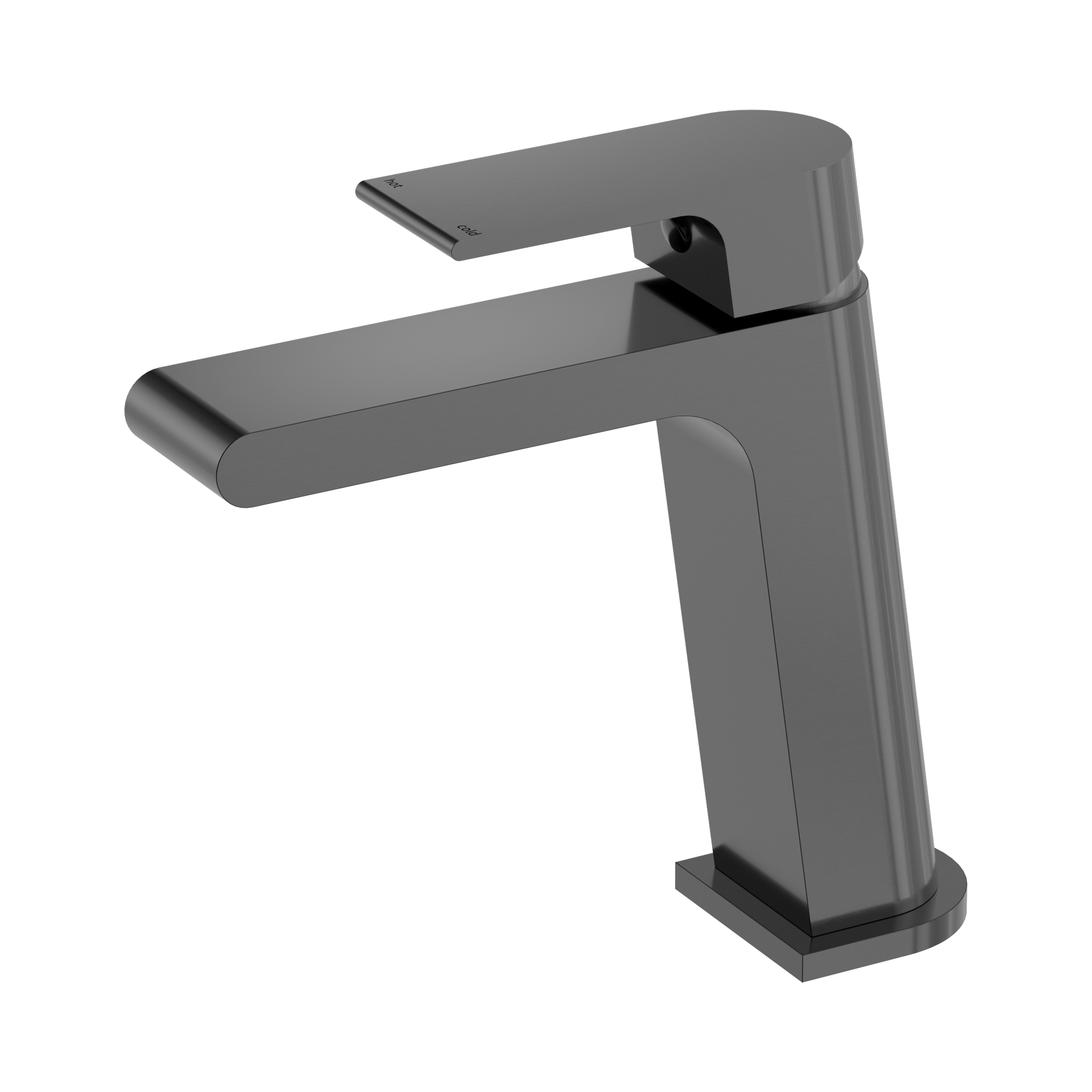 Nero Bianca Basin Mixer, Gun Metal