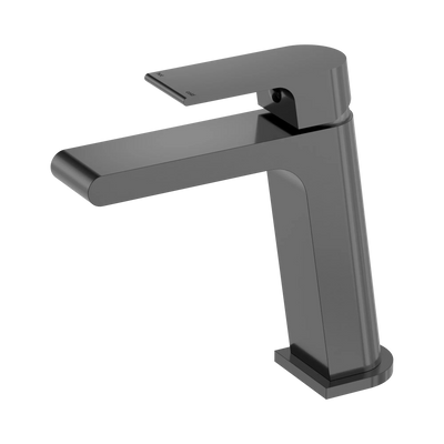 Nero Bianca Basin Mixer, Gun Metal