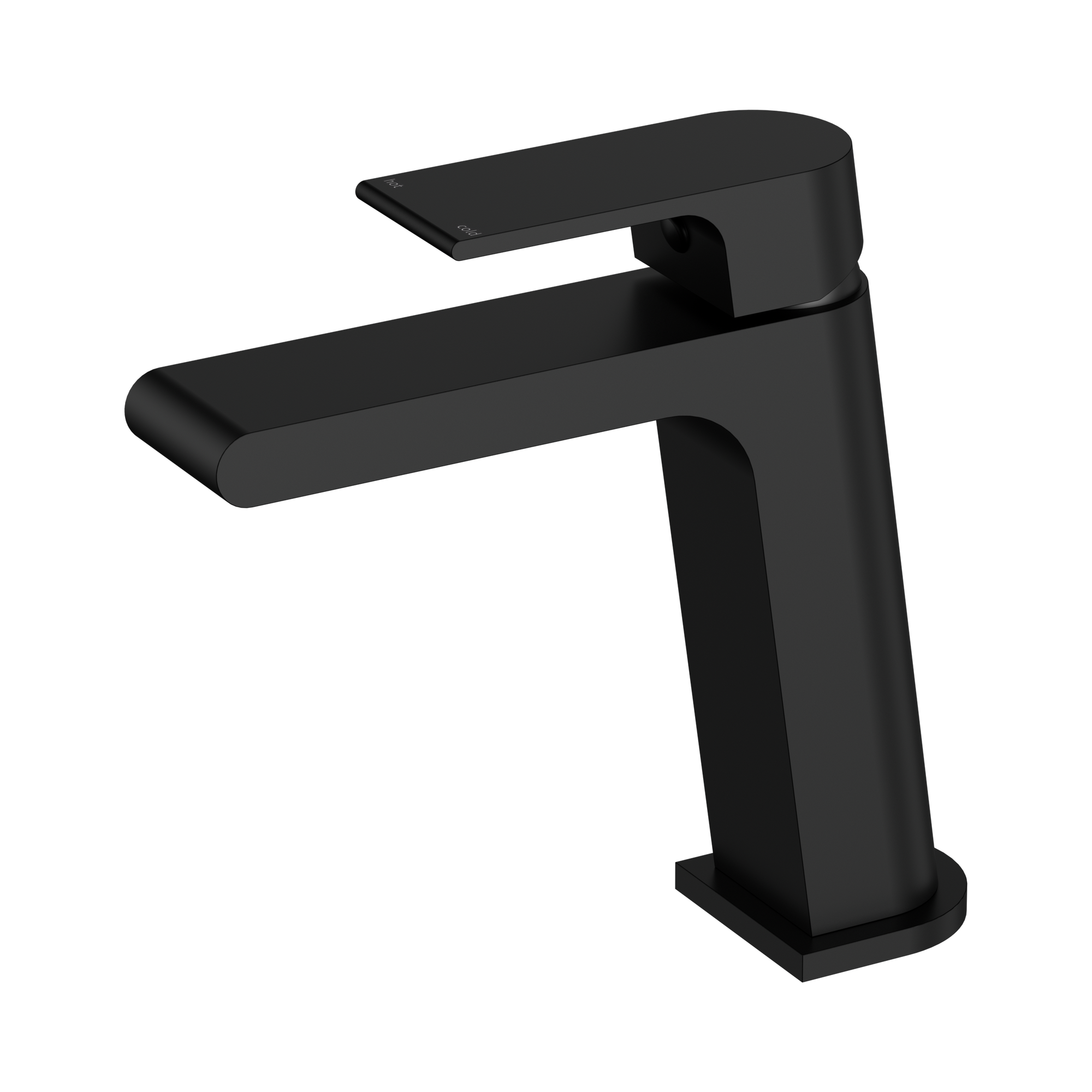 Nero Bianca Basin Mixer, Matte Black