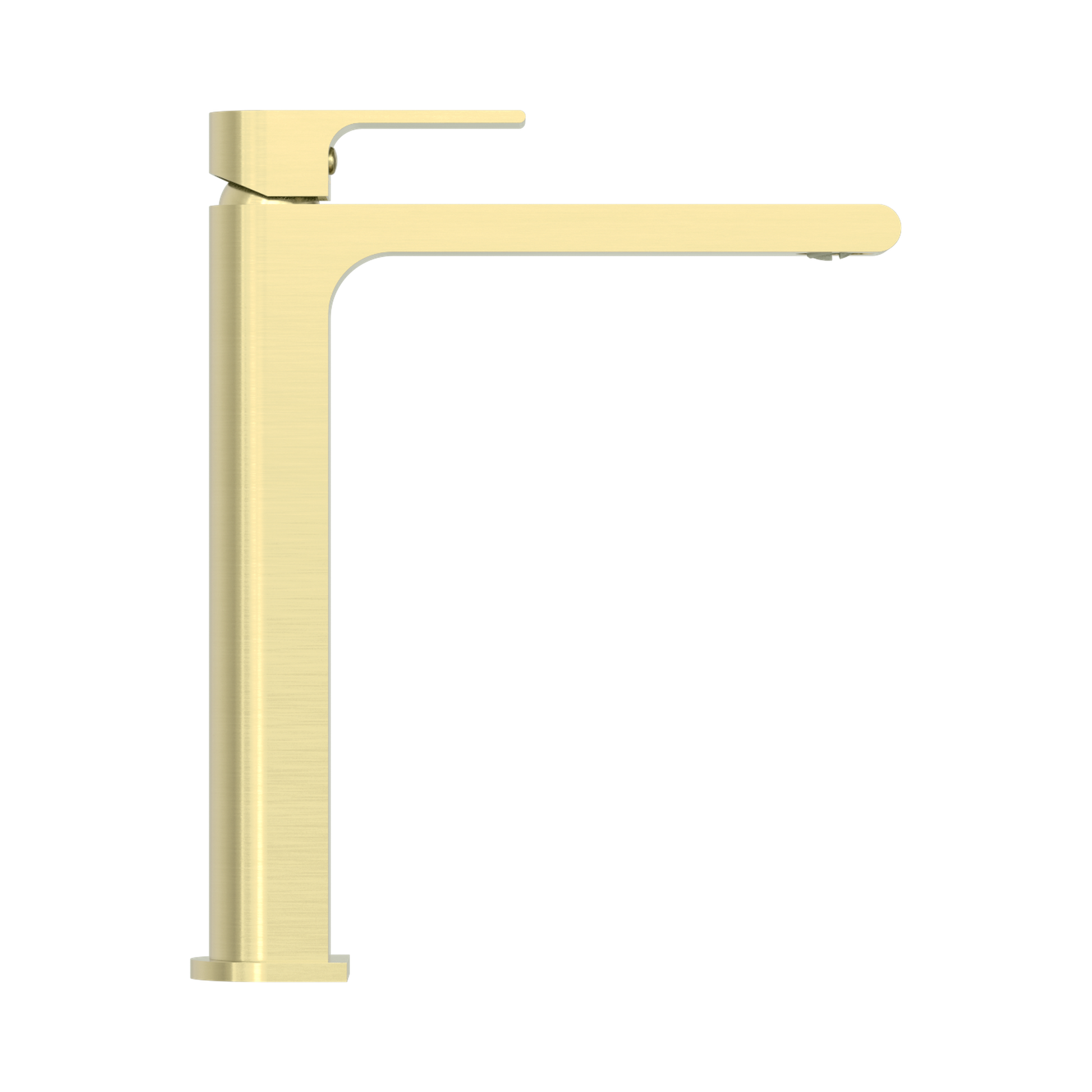 Nero Bianca Tall Basin Mixer, Brushed Gold