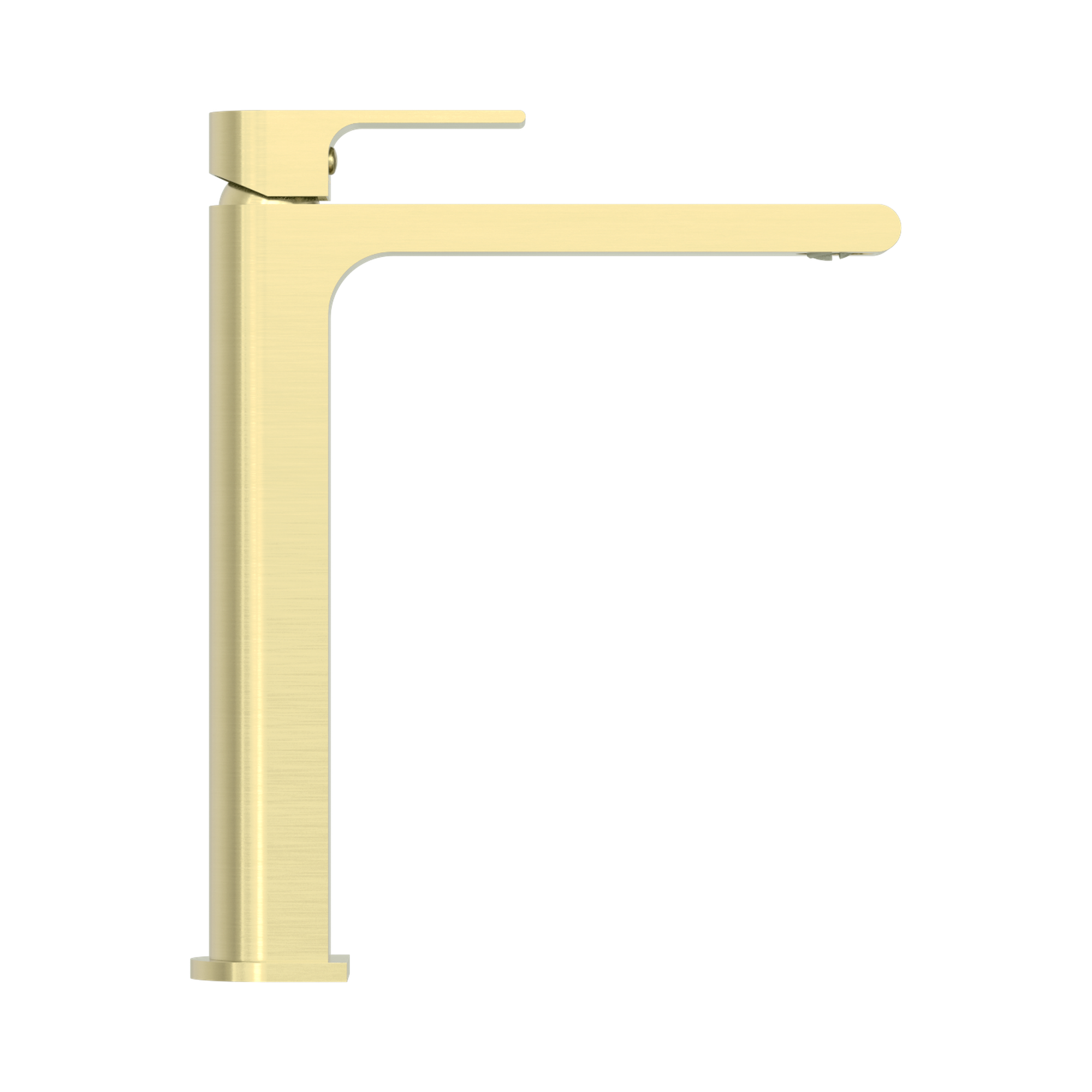 Nero Bianca Tall Basin Mixer, Brushed Gold