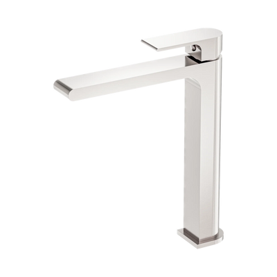 Nero Bianca Tall Basin Mixer, Brushed Nickel