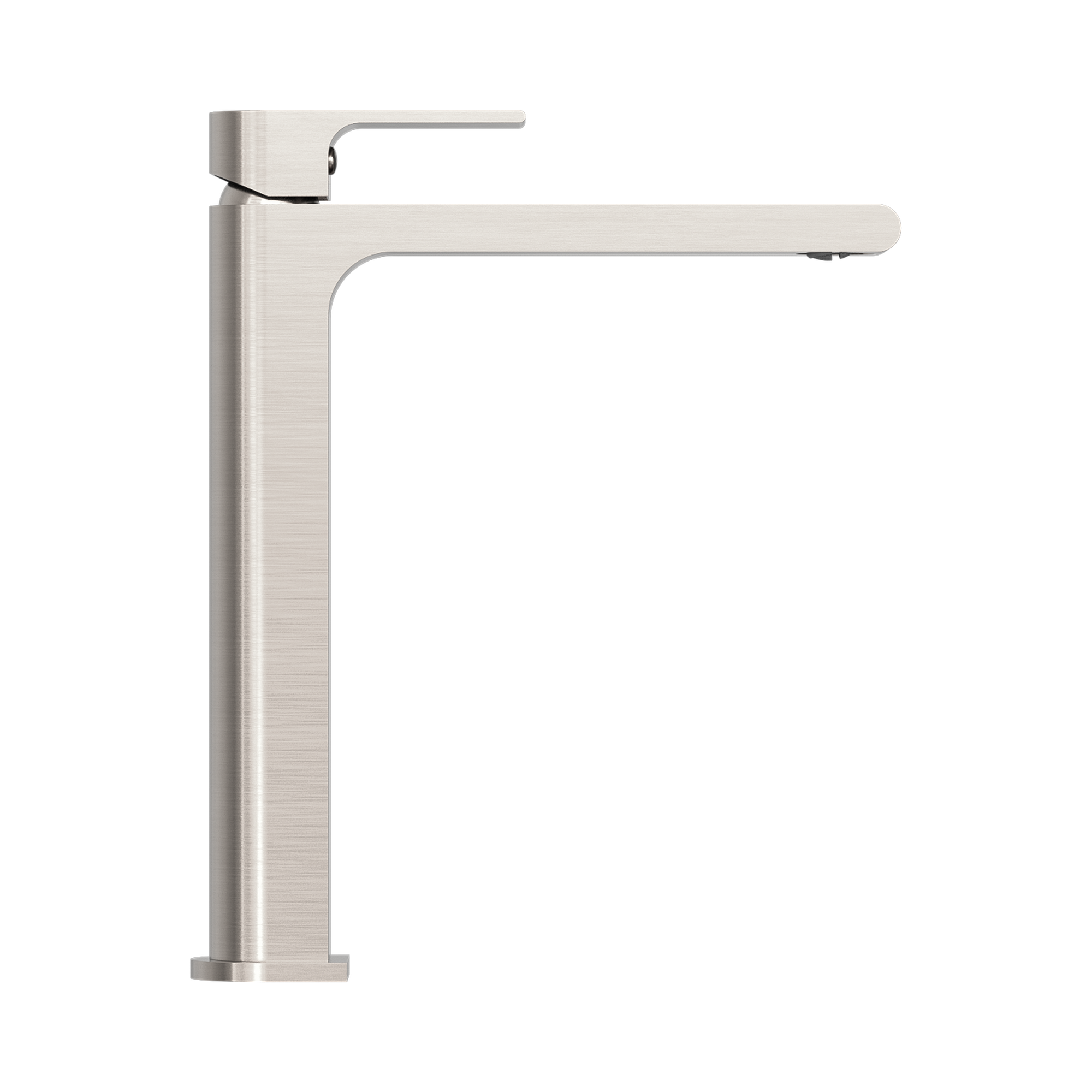 Nero Bianca Tall Basin Mixer, Brushed Nickel